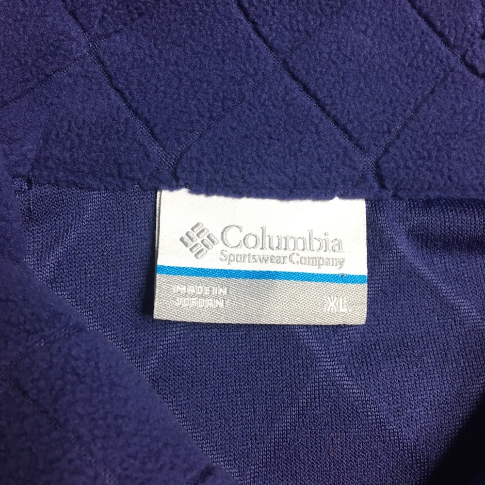Columbia Glacial Fleece III Print Blue Diamond XL - Picture 4 of 5